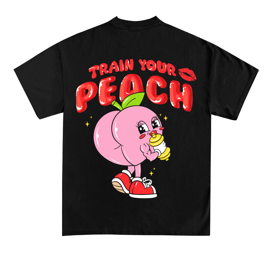 Entrena tu camisa Peach (Backprint)