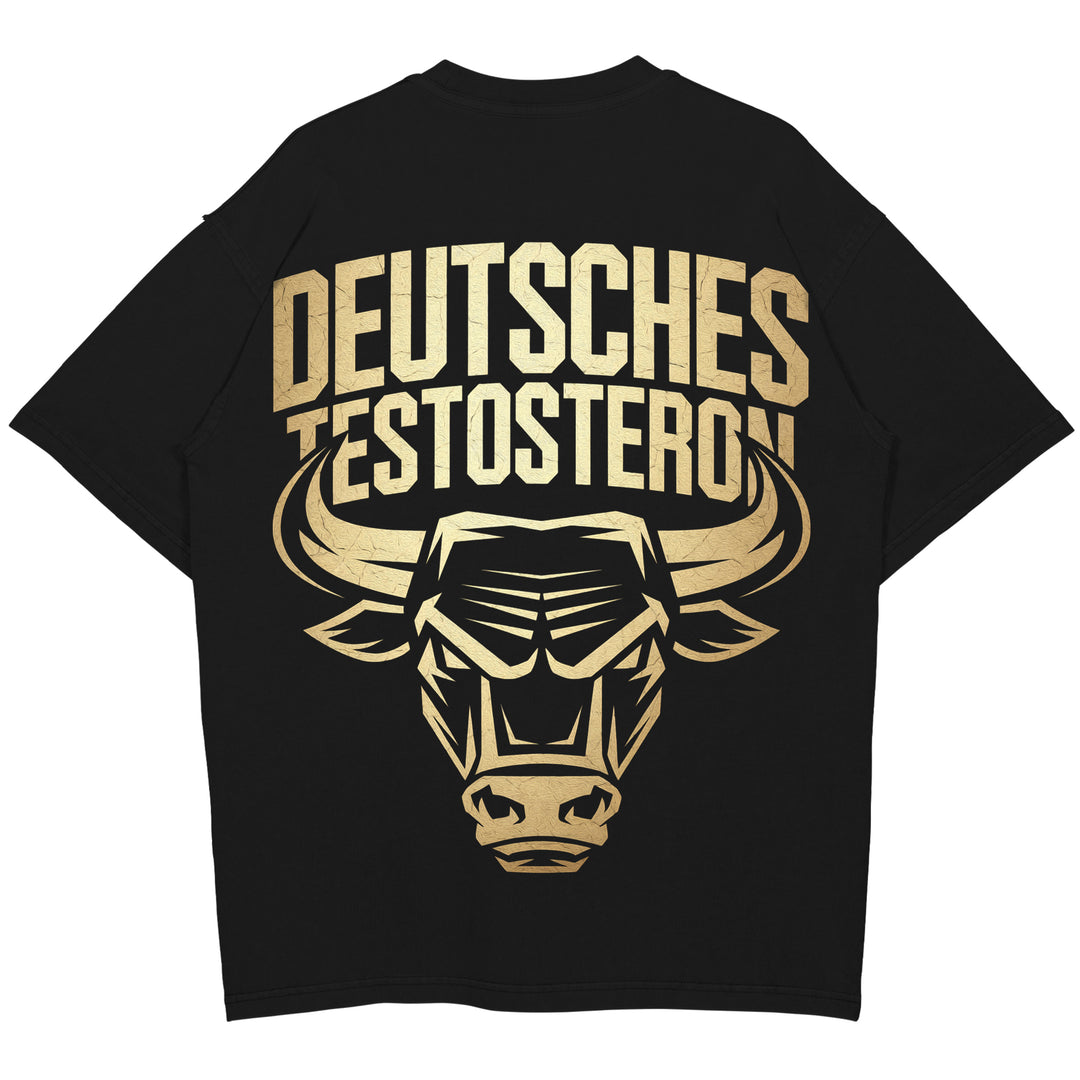 Deutsches Testo Oversized (Backprint) Shirt