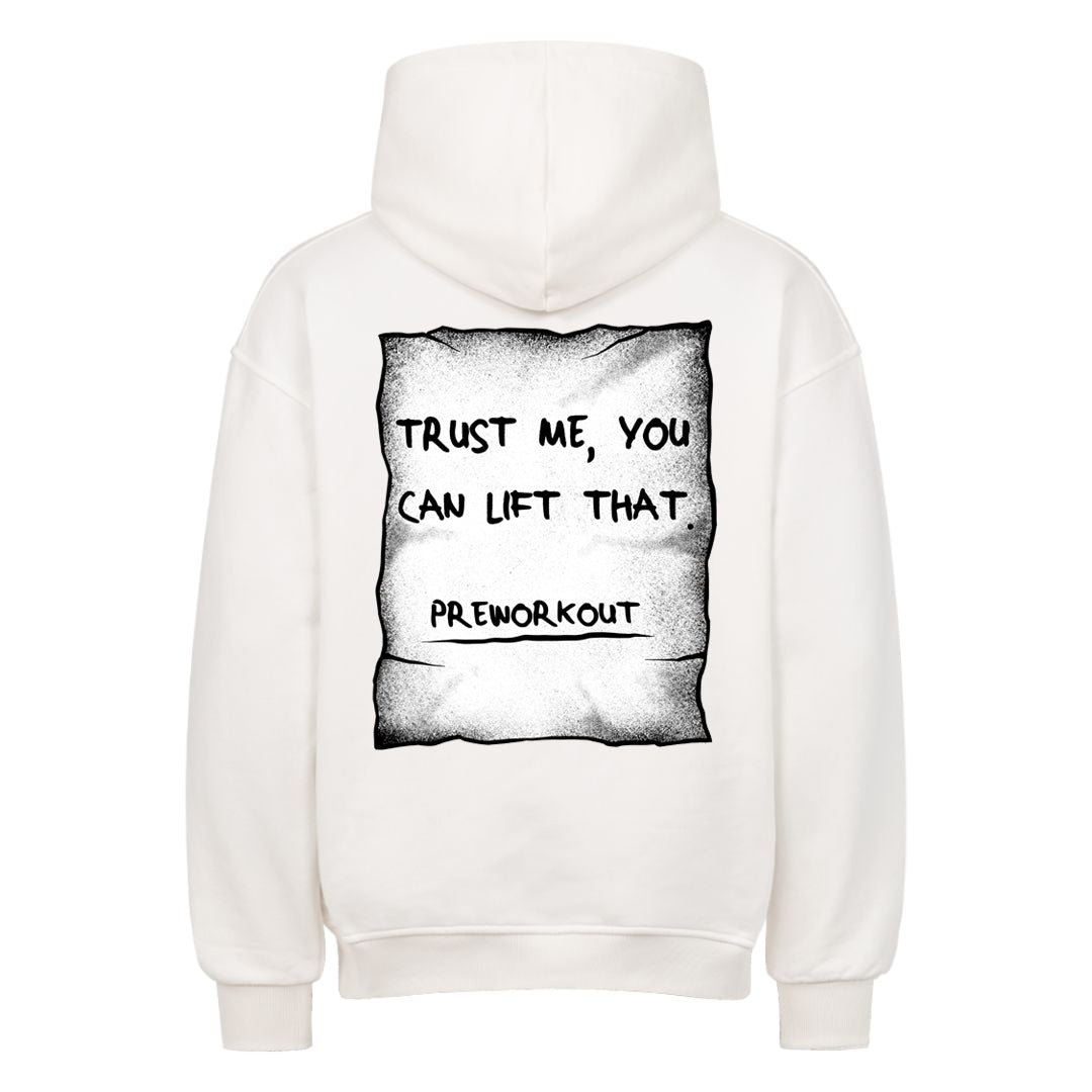 Trust me (Backprint) Oversized Hoodie