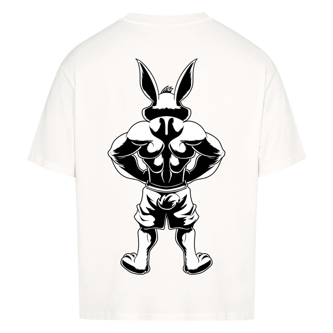 Bunny Flex B&W (Backprint) Oversized Shirt