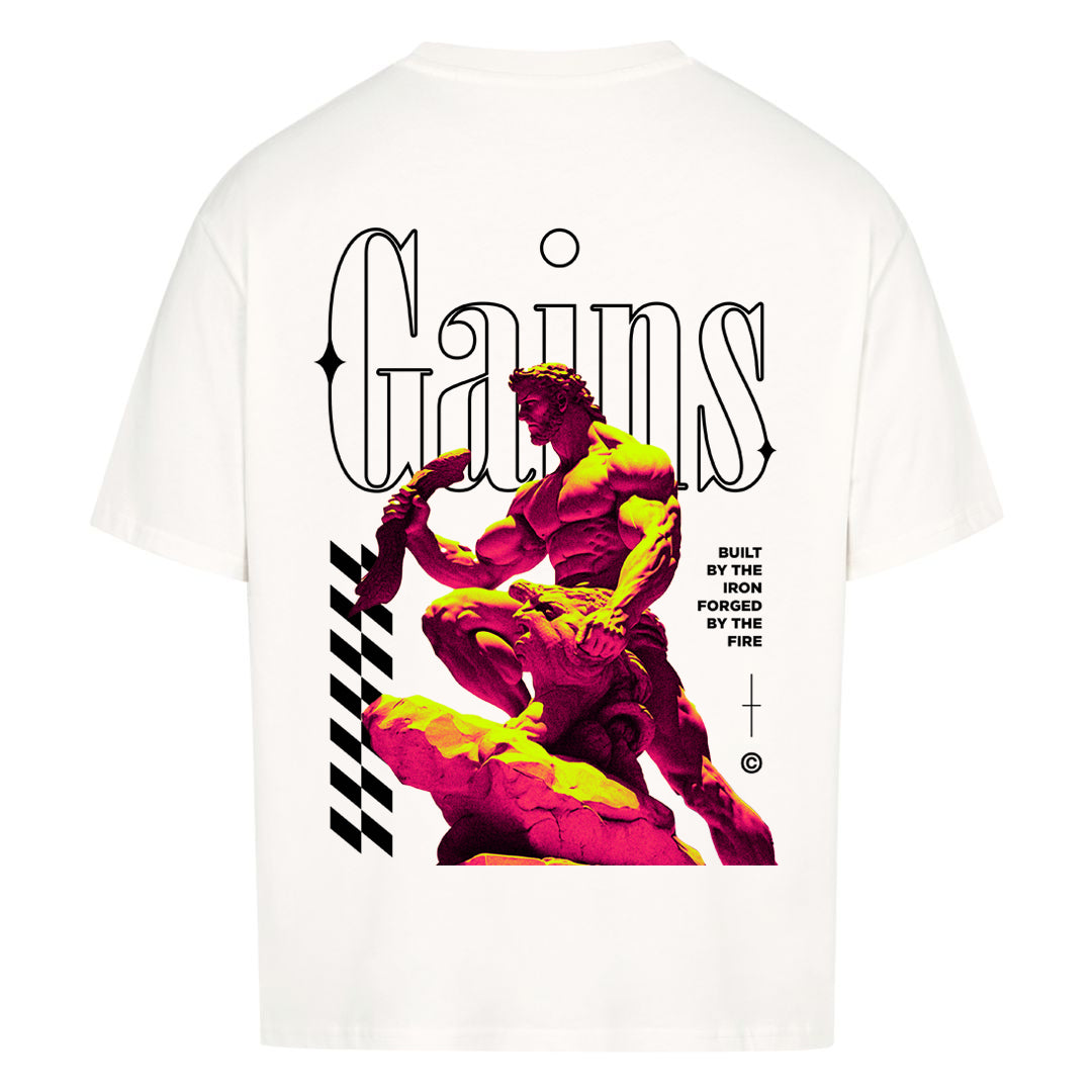 Gains (Backprint) Oversized Shirt