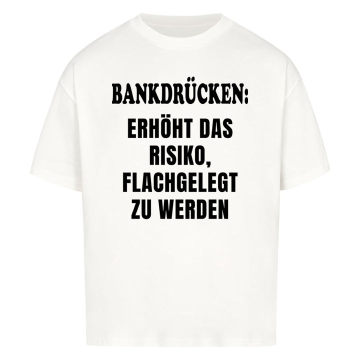 Bankdrücken Oversized Shirt