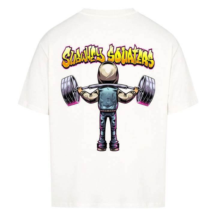 Subwhey Squaters (Backprint) Oversized Shirt