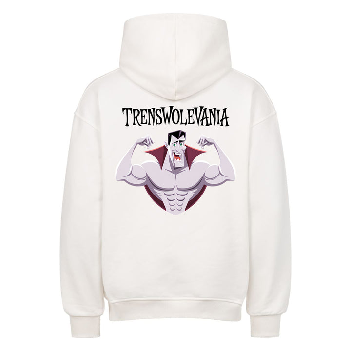 Trenswolevania(V2) Sudadera con capucha extragrande (espalda estampada)