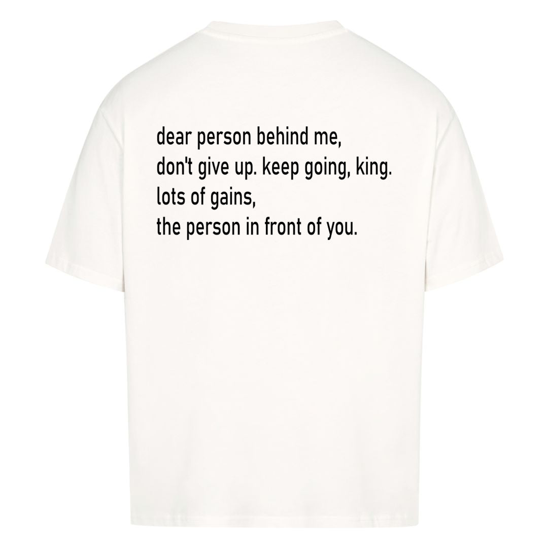 gains,(Backprint) Oversized Shirt