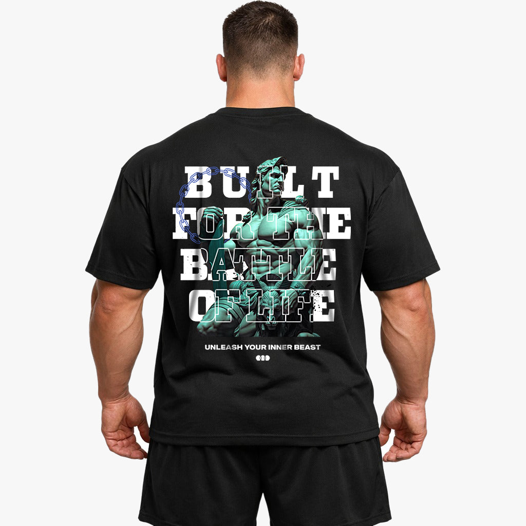 Battle of life (Backprint) Oversize Blast
