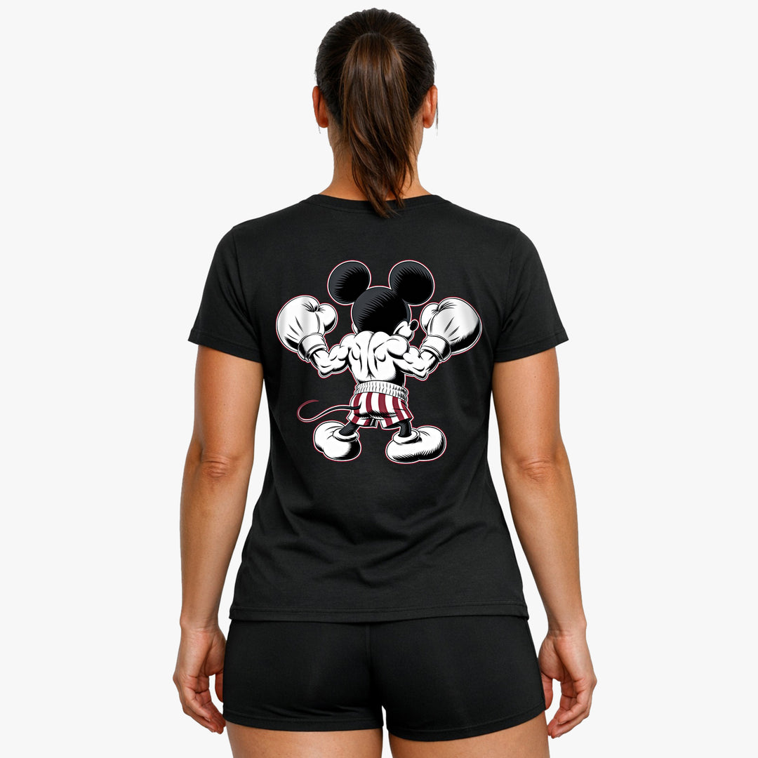 Boxing Mous (Backprint) T-Shirt