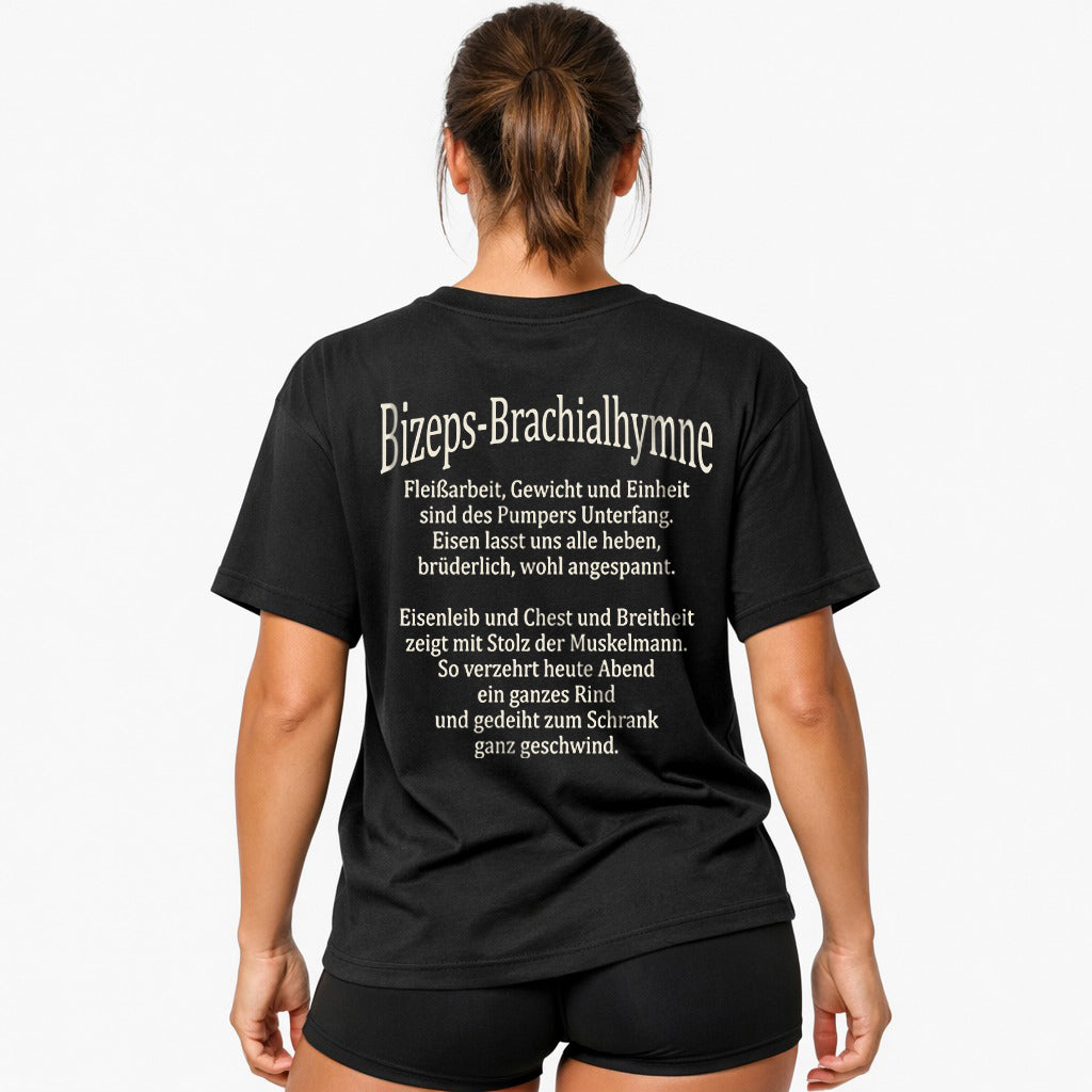 Brachialhymne (Backprint) Oversize Blast