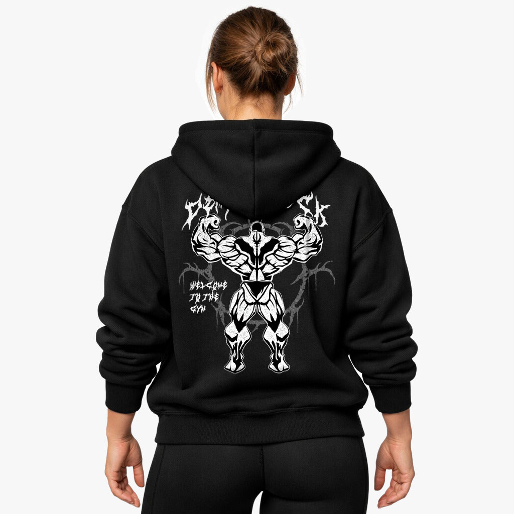 Demon Back (Backprint) Oversized Hoodie