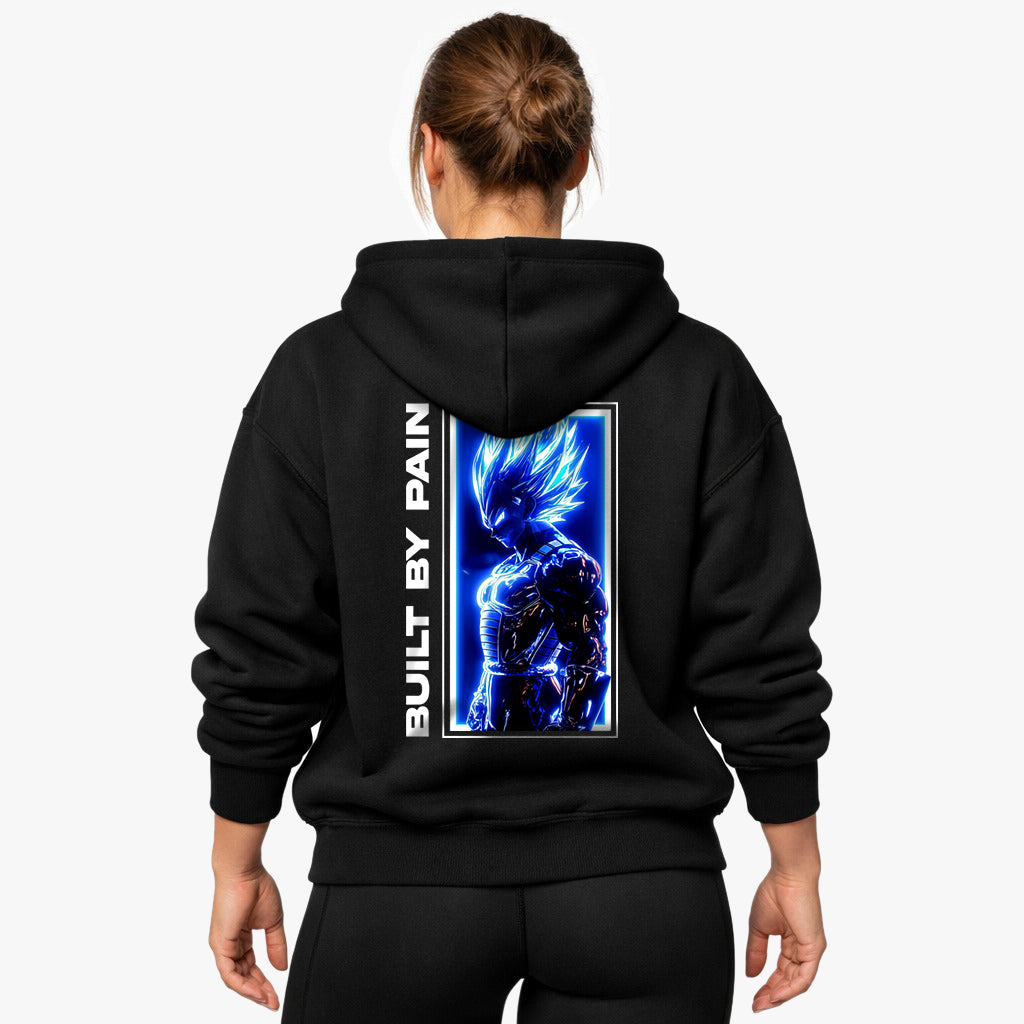 Built By Pain (Backprint) Oversized Hoodie