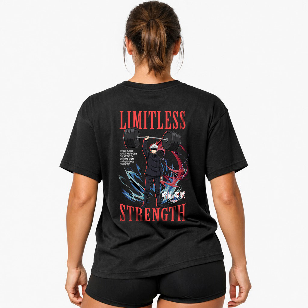 Limitless Strength (Backprint) Oversized Shirt