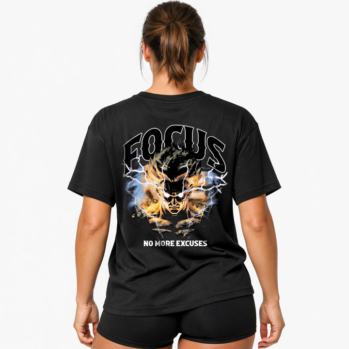Focus Oversized (rugafdruk) shirt