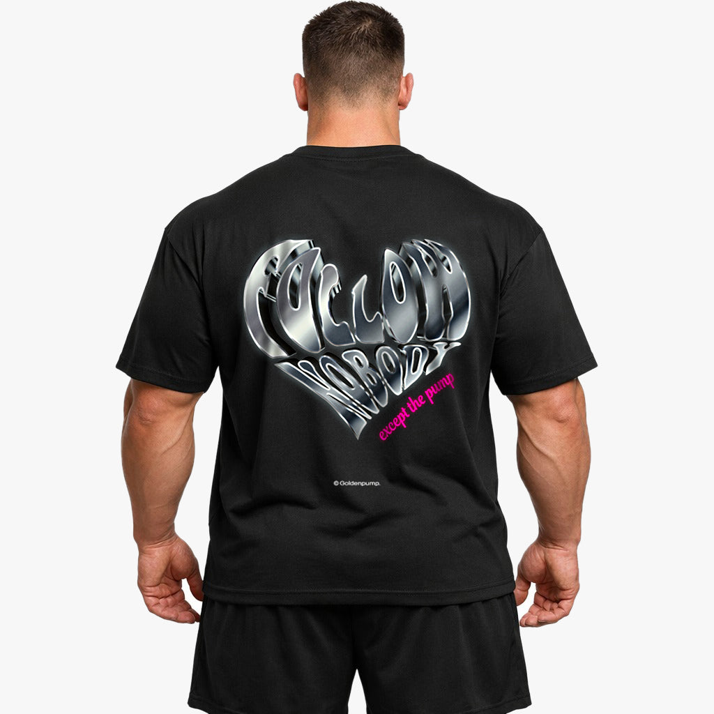 Follow nobody Oversized (Backprint) Shirt
