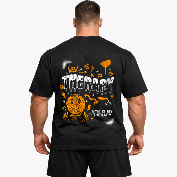 Gym Therapy Oversized (Backprint) Shirt