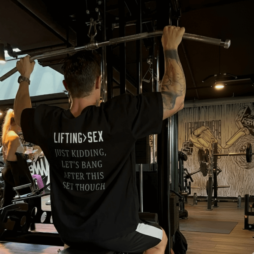 Lifting>sex (Backprint) Oversize Blast