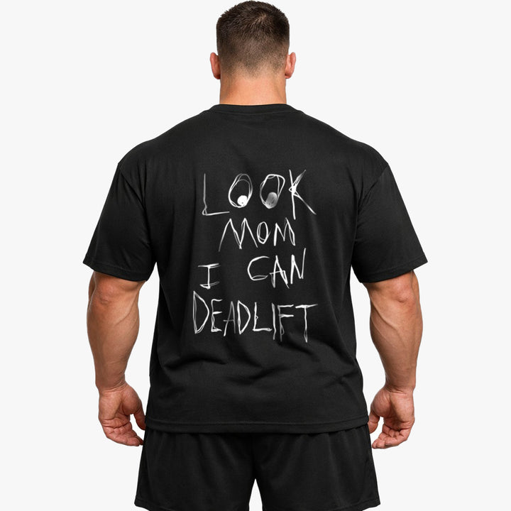 Look Mom Oversized (Backprint) Shirt