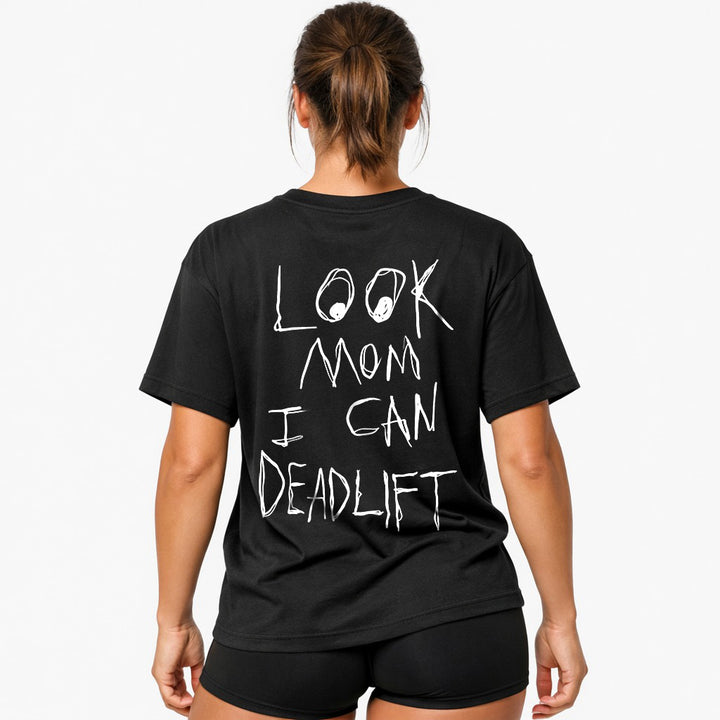 Look Mom Oversized (Backprint) Shirt