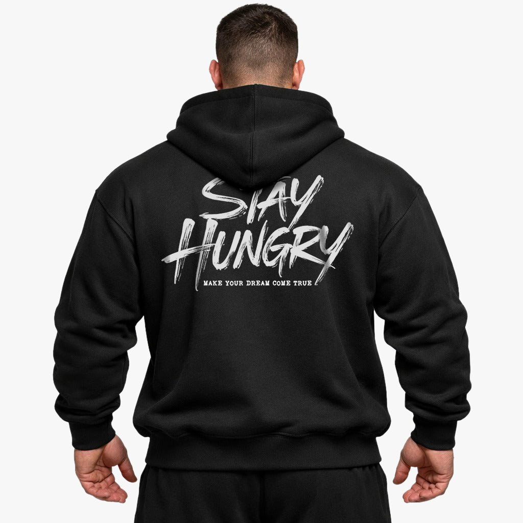 Stay Hungry (Backprint) Oversized Hoodie