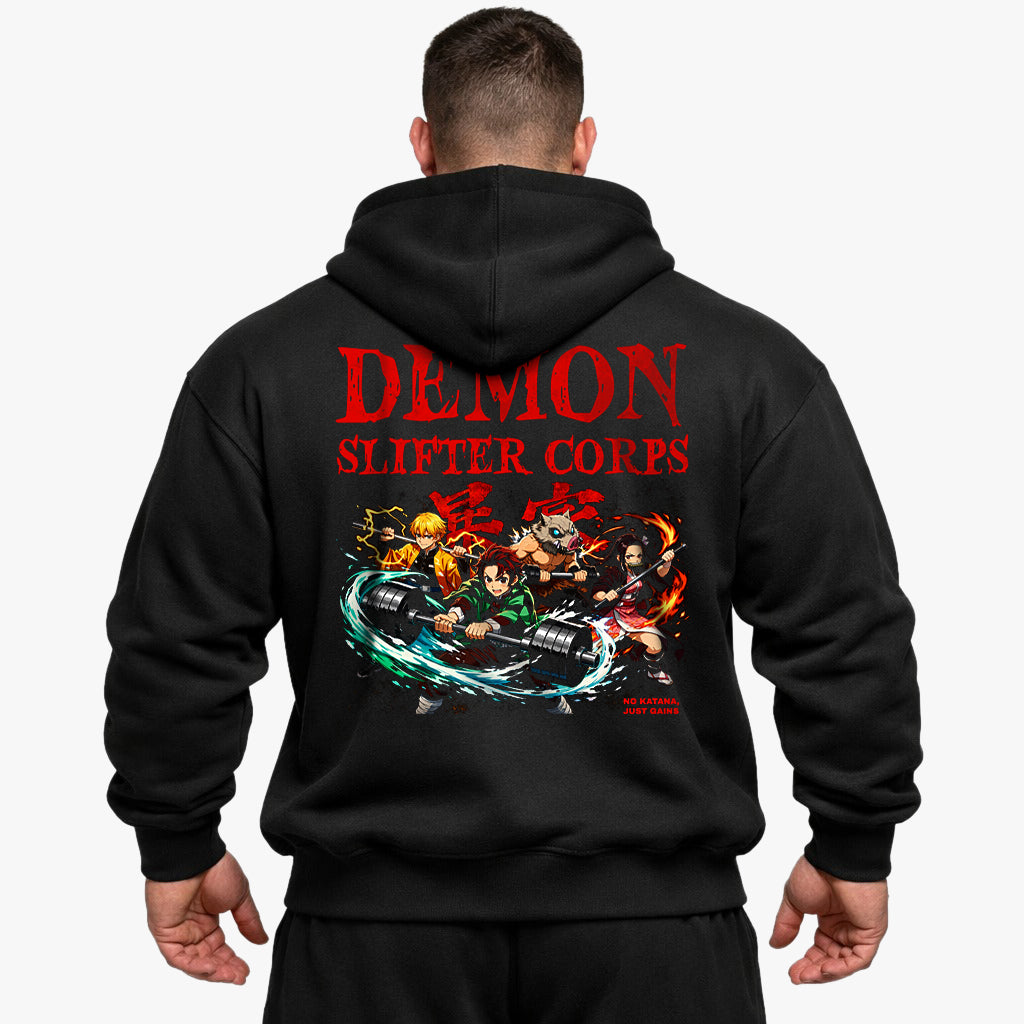 Demon Slifter (Backprint) Oversized Hoodie