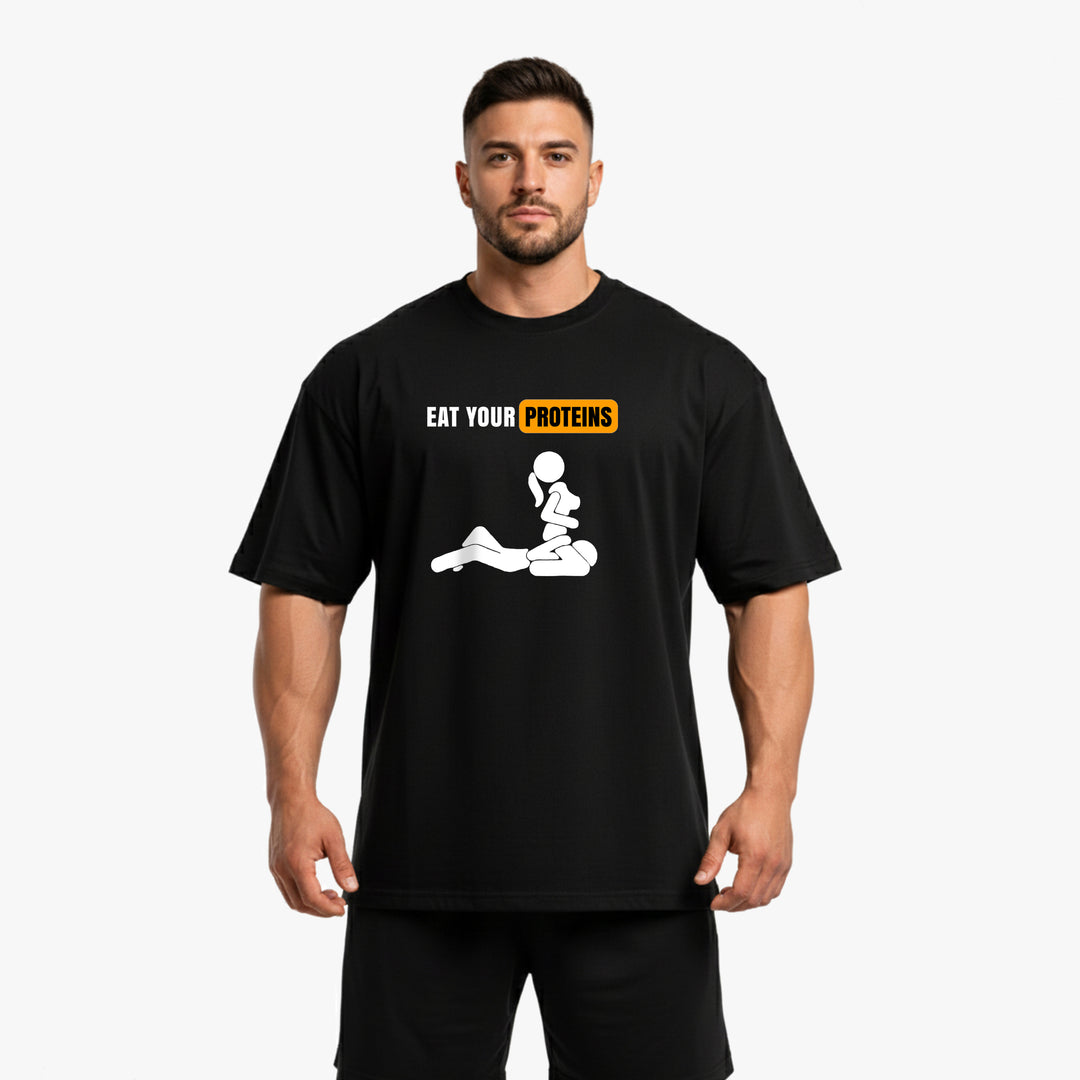 Eat Your Proteins Oversized Shirt