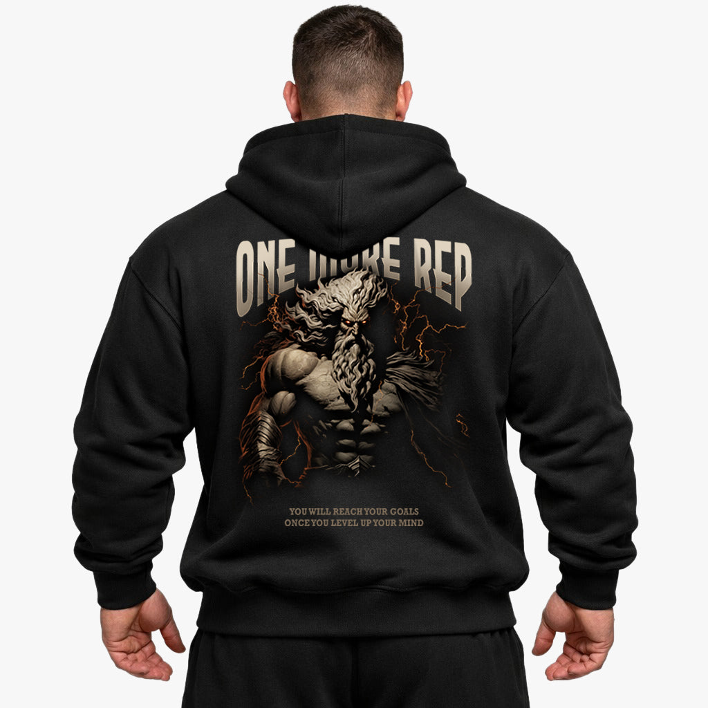 One more rep Oversized Hoodie
