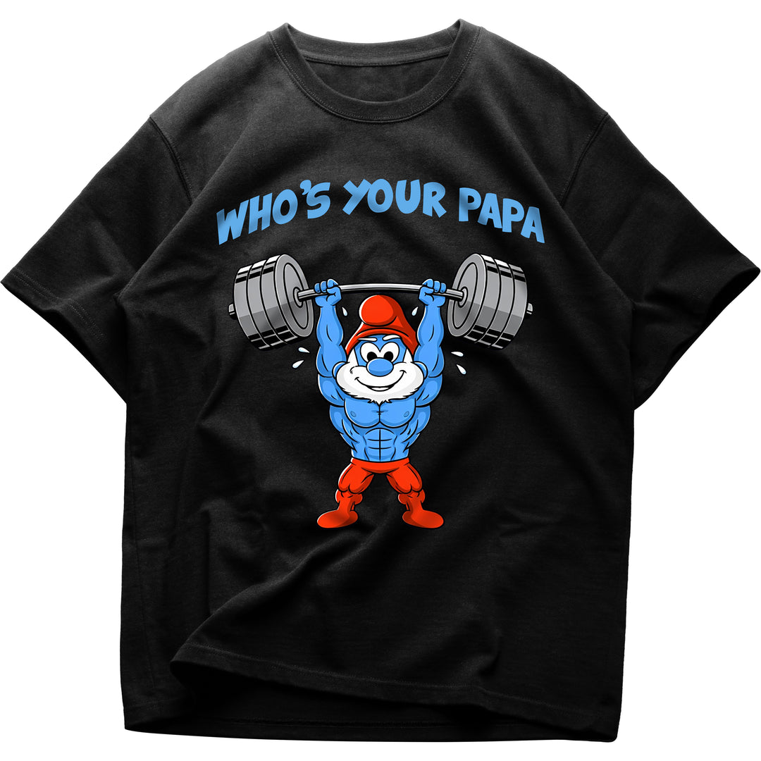Who's your papa Oversized Shirt