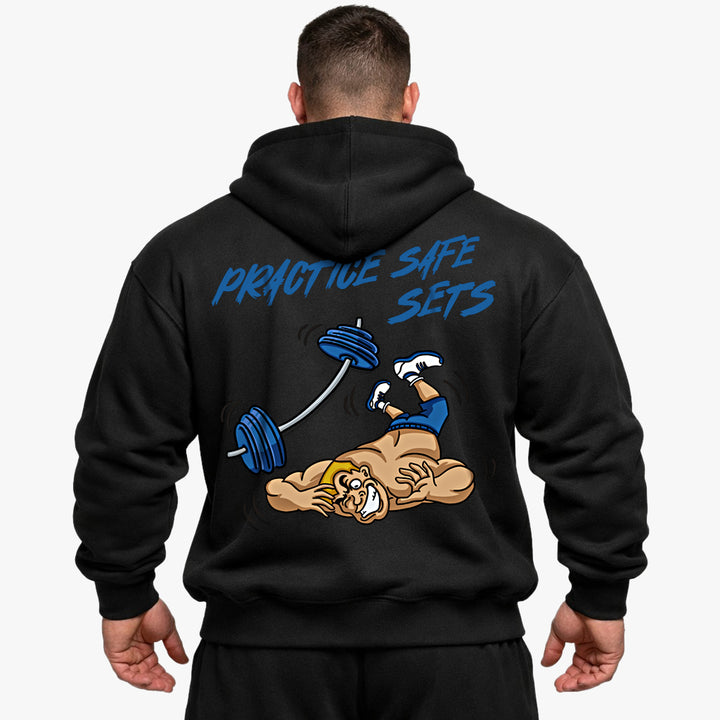 Practice safe sets Oversized Hoodie