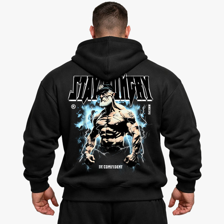 Stay Hungry Oversized (Backprint) Hoodie