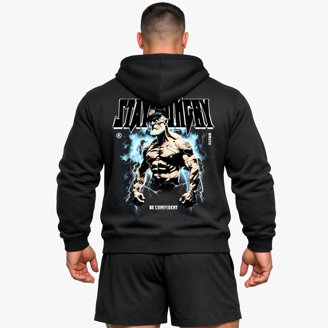 Sweat à capuche Stay Hungry (Backprint)
