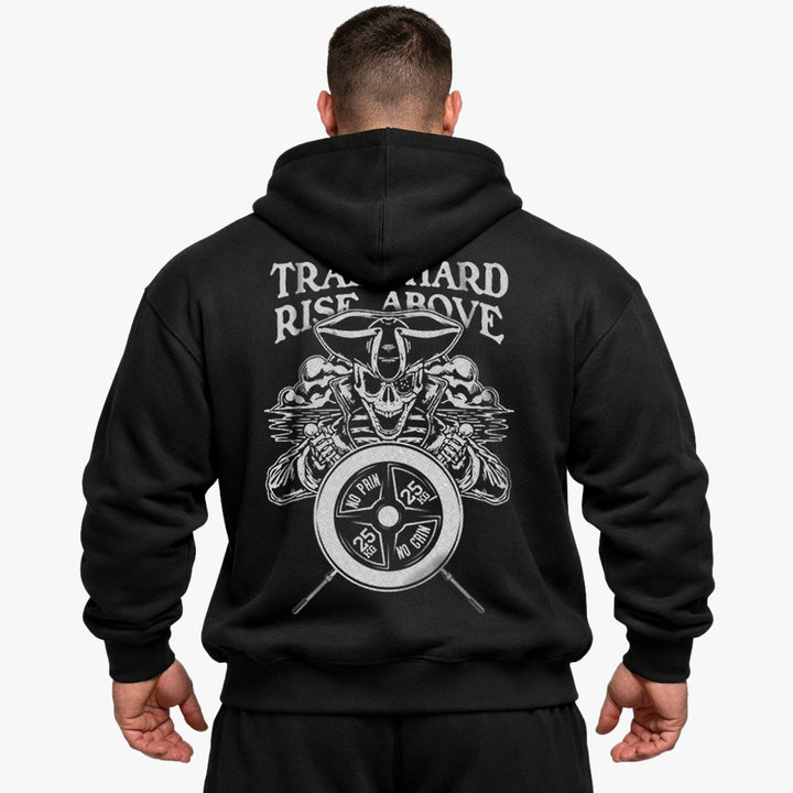Train Hard Oversized Hoodie