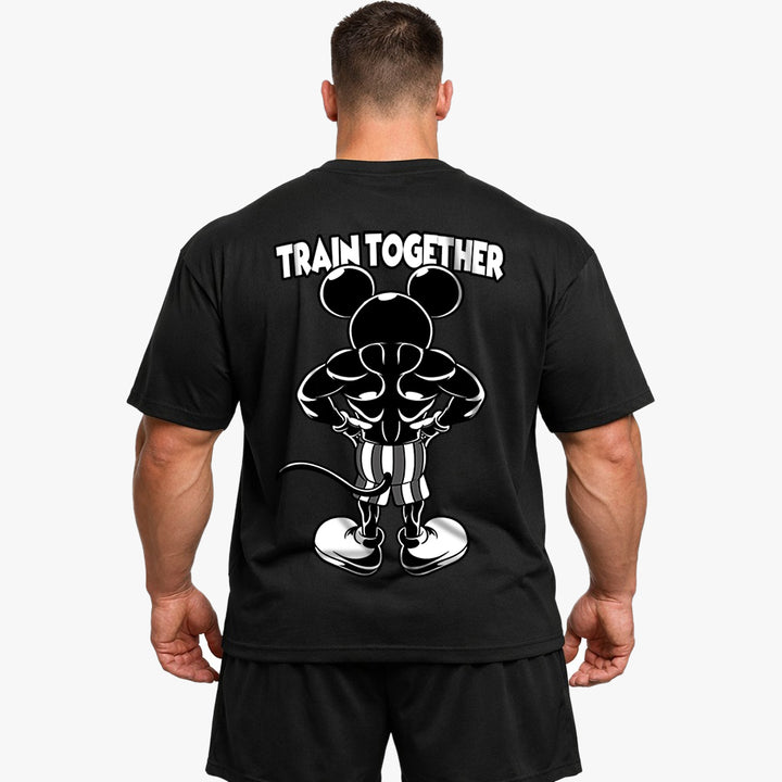 Train Together (Backprint) Oversized Shirt