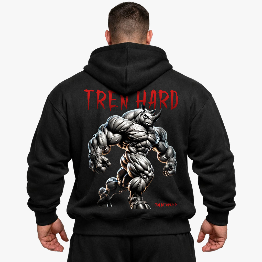 Tren Hard (Backprint) Oversized Hoodie