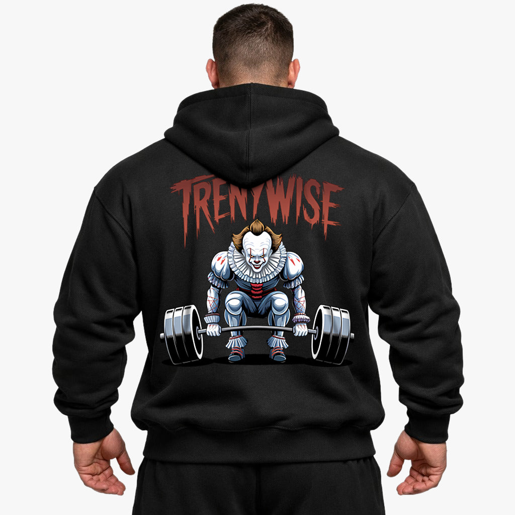 Sweat à capuche surdimensionné Pennywise (imprimé au dos)