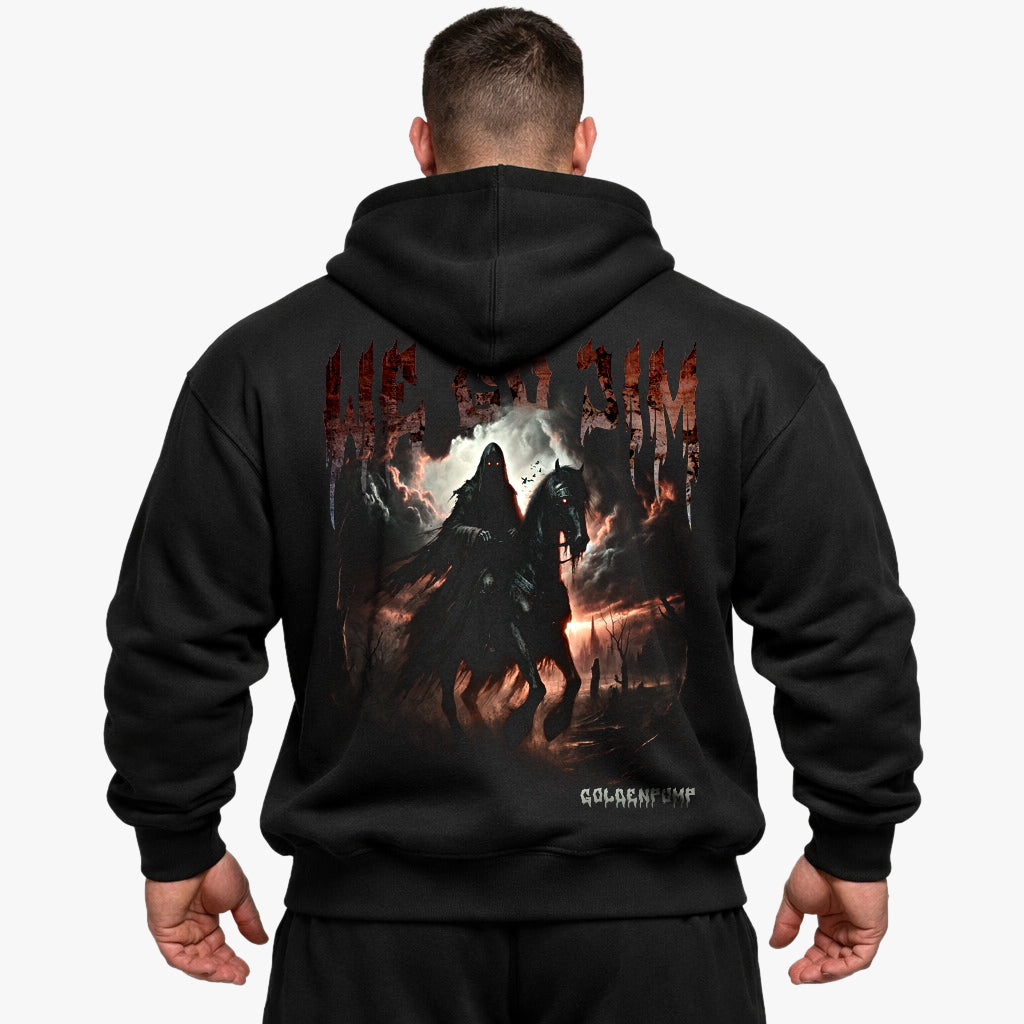 We go jim Oversized (Backprint) Hoodie