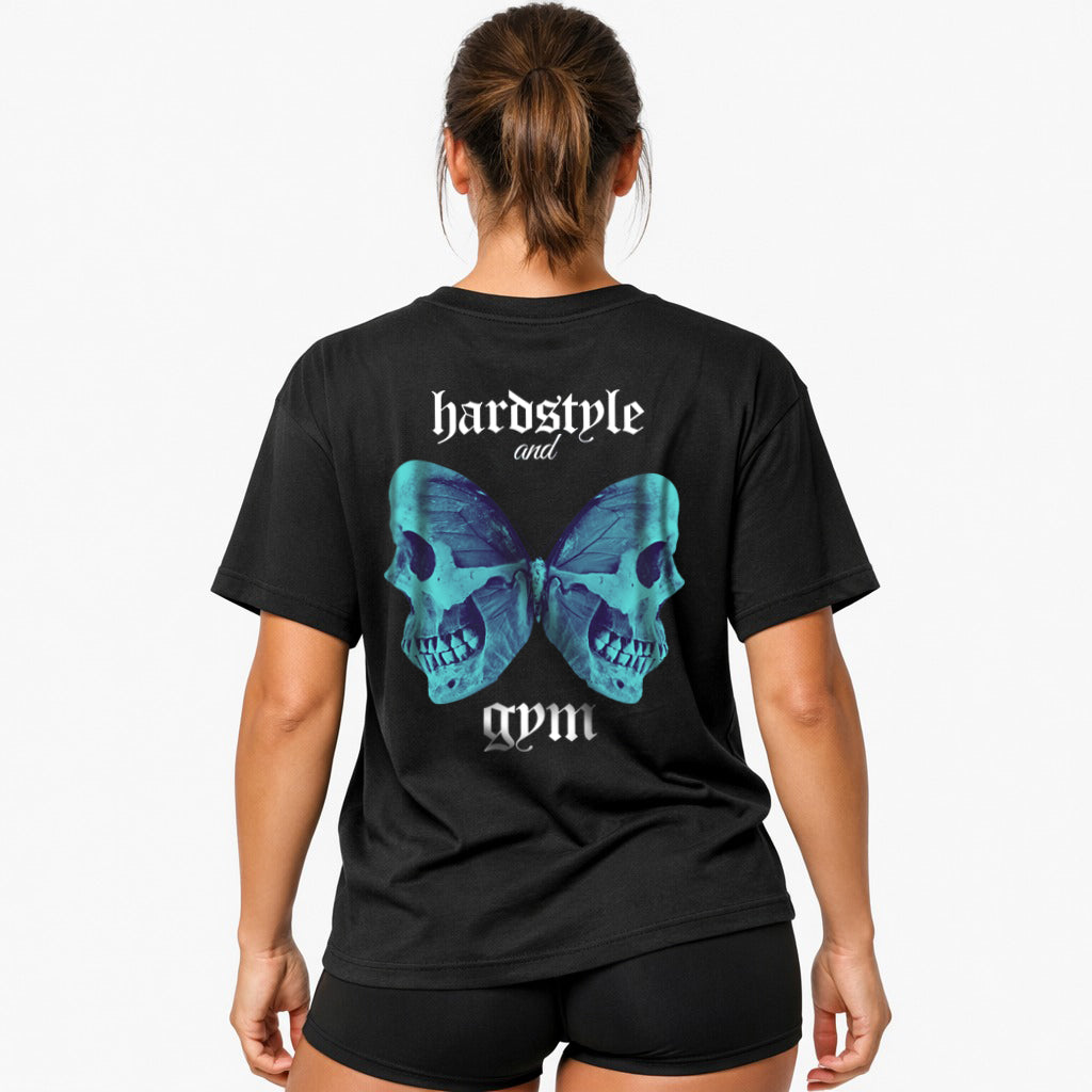 hardstyle and gym (Backprint) Oversize Blast