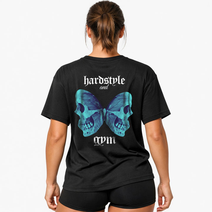 hardstyle and gym (Backprint) Oversize Blast