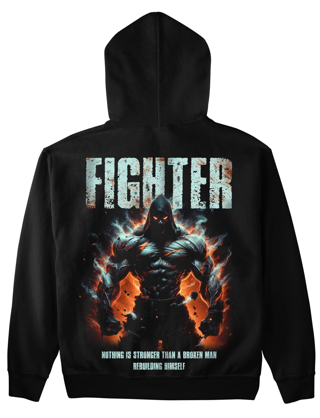 Fighter (Backprint) Hoodie