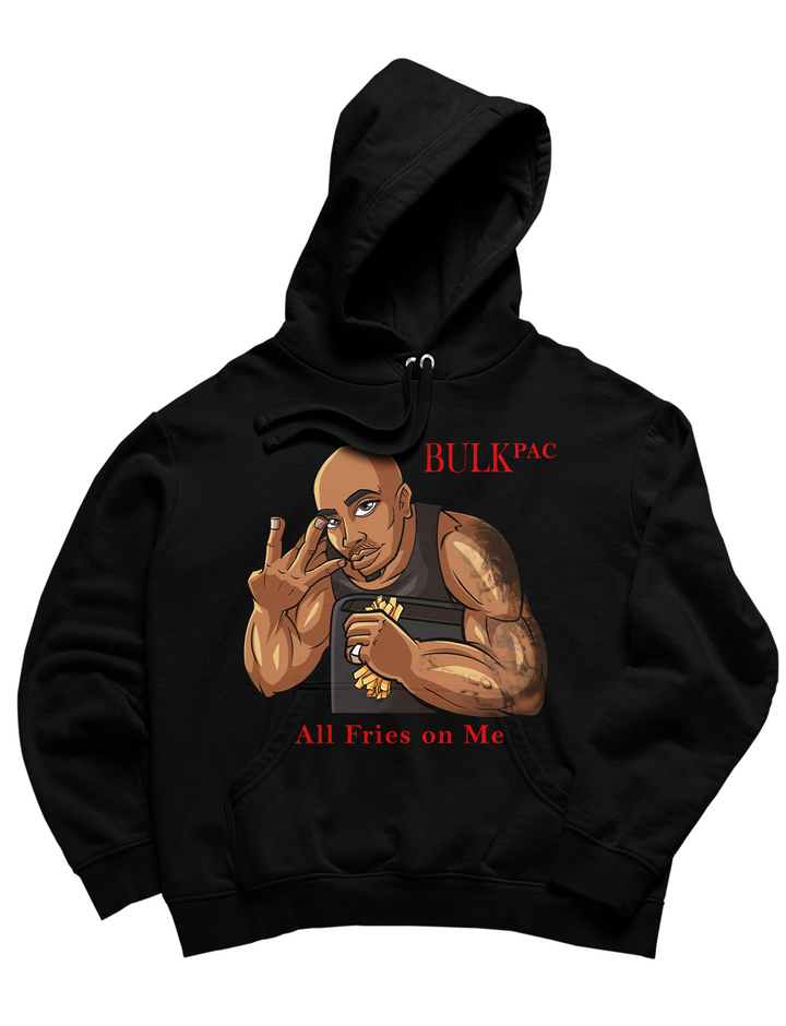 Bulk Pac Hoodie - Mit Taschendruck