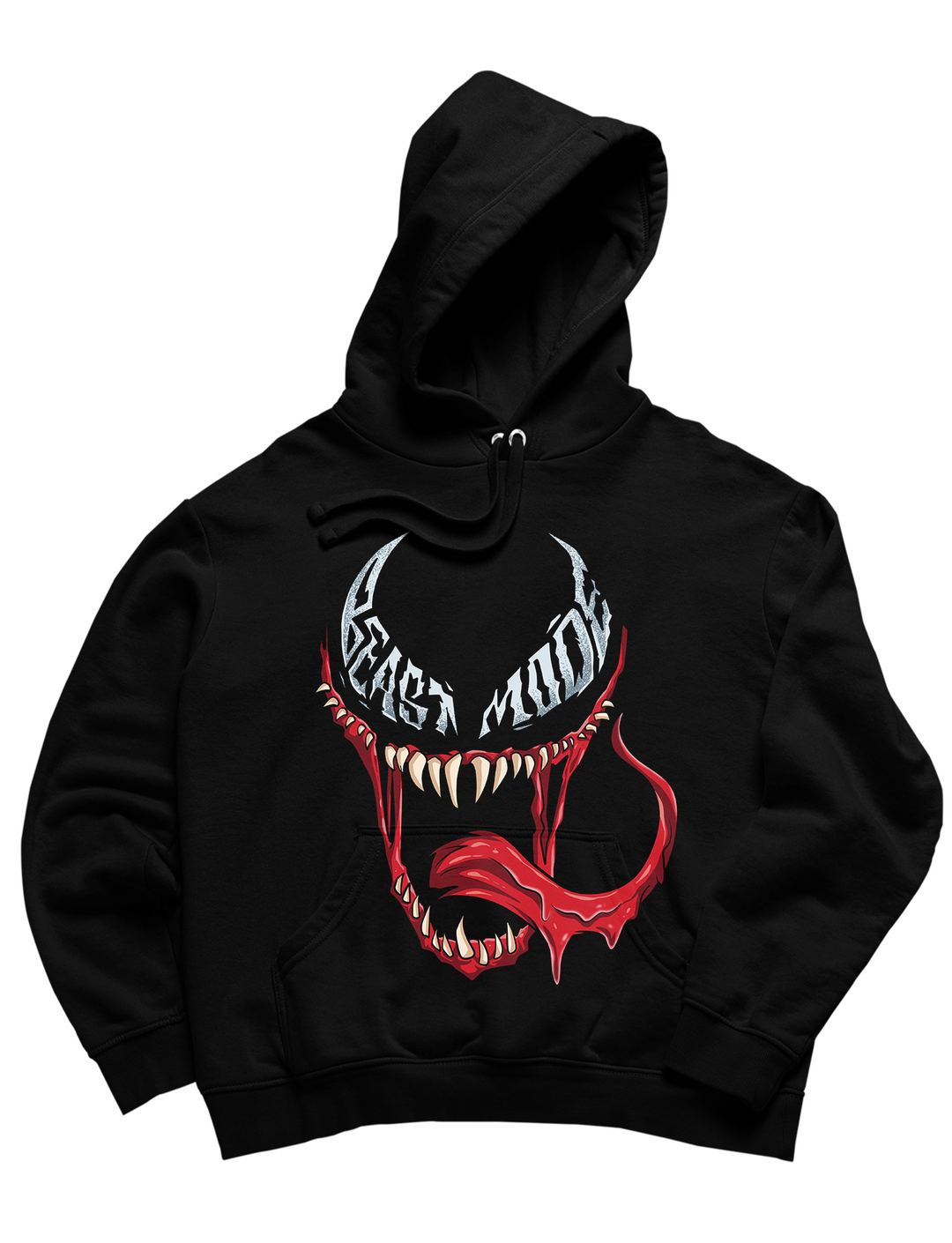 Beast Mode Hoodie - Mit Taschendruck