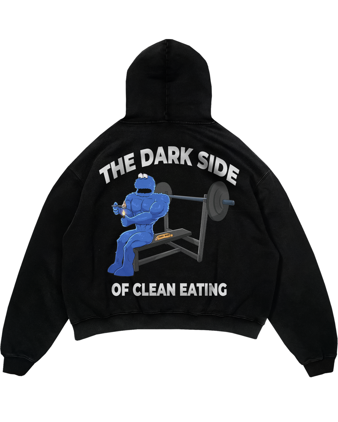 Cookie Monster (Backprint) Oversized Hoodie