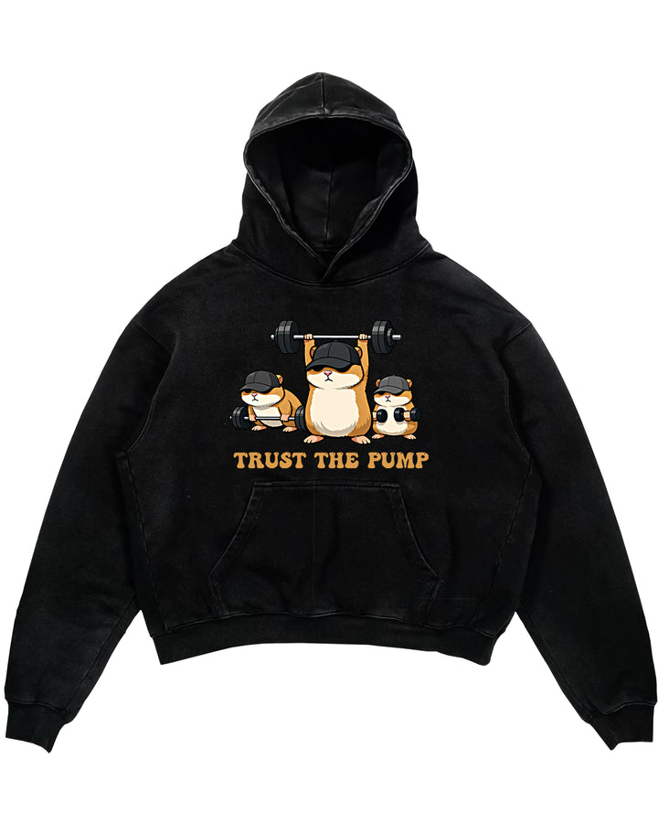 Trust The Pump Oversized Hoodie