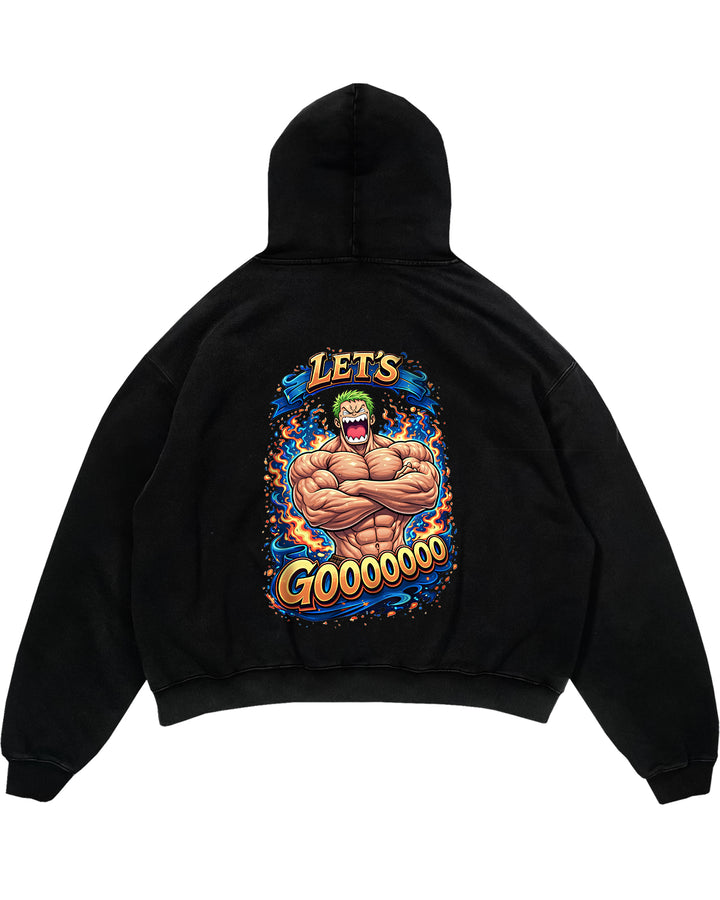 Let's Gooo! (Backprint) Oversized Hoodie