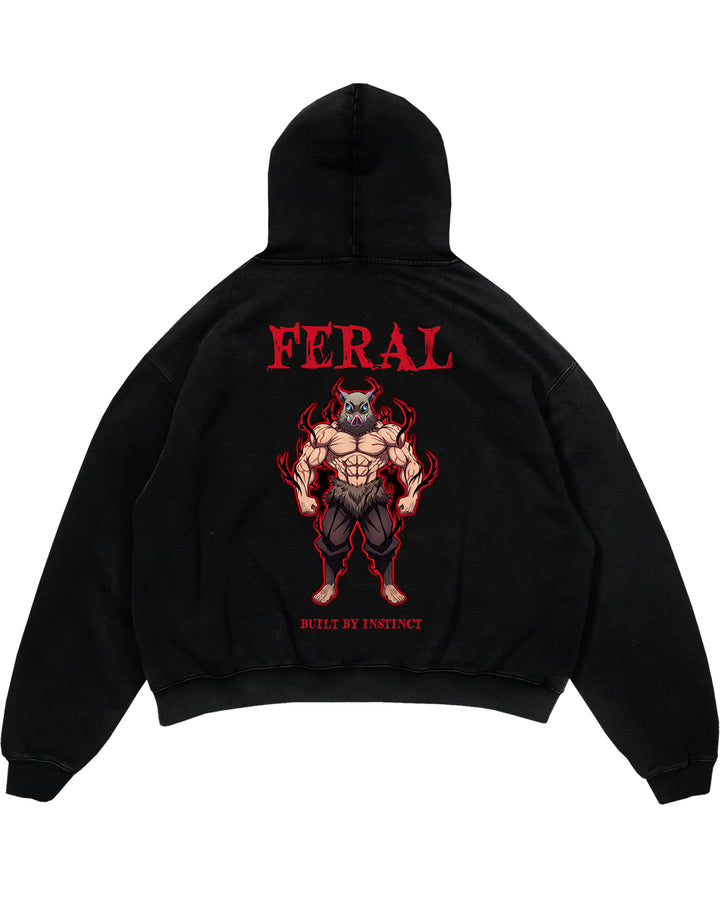 Built By Instinct (Backprint) Oversized Hoodie