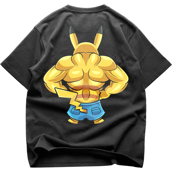 Gymkachu simple (Backprint) Oversized Shirt