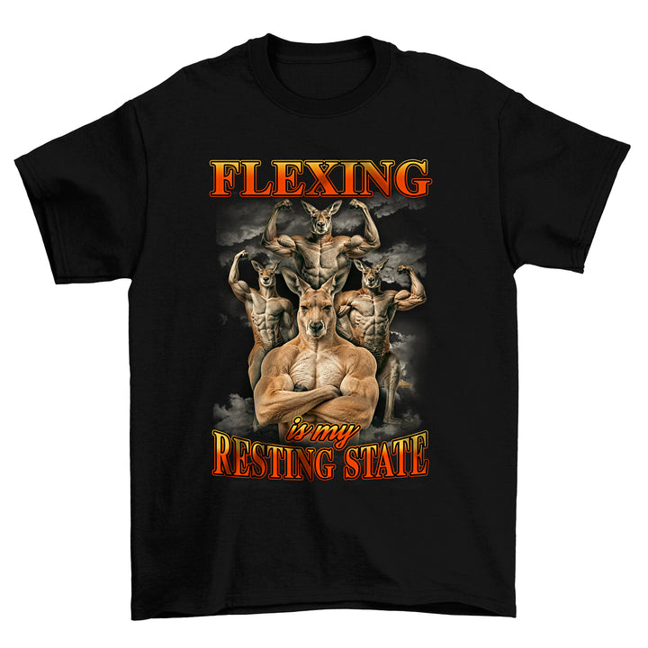 Flexing Is My Resting State Shirt