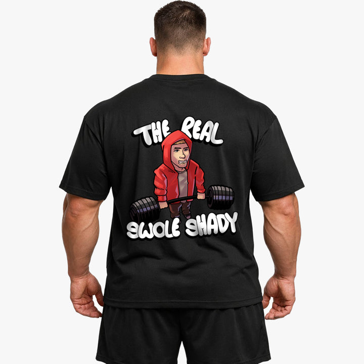 swole shady Oversized (Backprint) Shirt