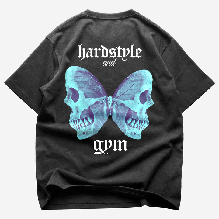hardstyle and gym (Backprint) Oversize Blast
